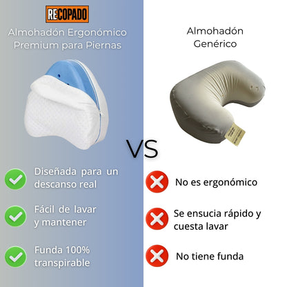 Almohadón Ergonómico para Piernas y Rodillas - RECOPADO™